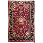 Old Persian Kashan Rug c. 1980
