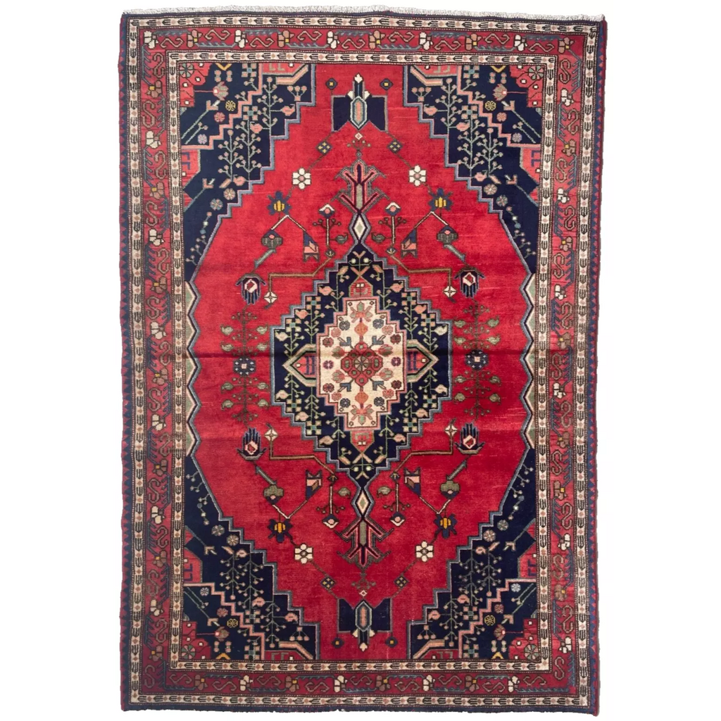 Old Persian Hamadan Rug c. 1970