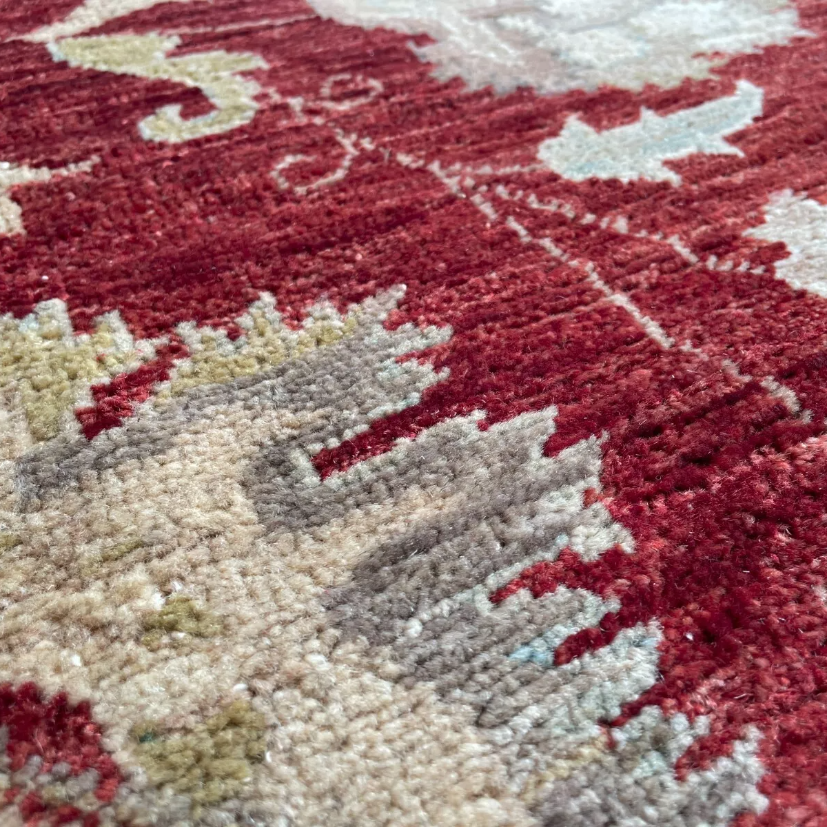 Afghan Ziegler Round Rug