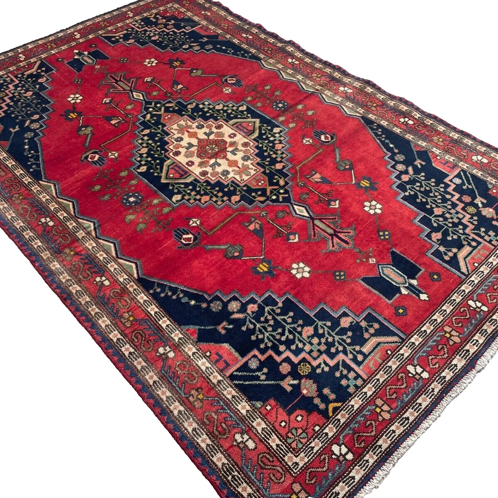 Old Persian Hamadan Rug c. 1970