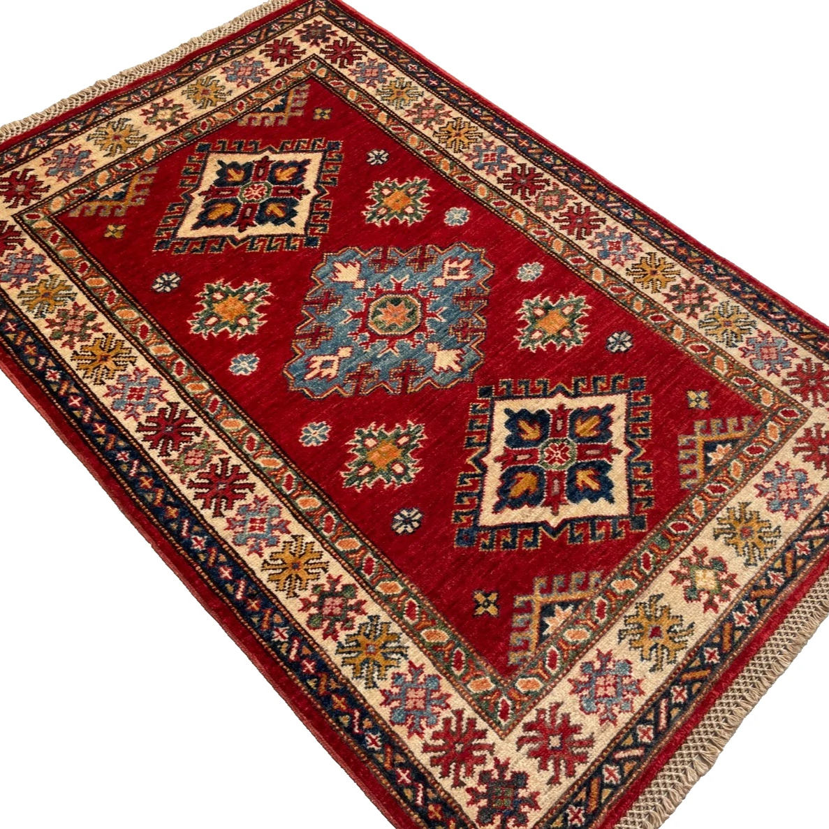 Afghan Fine Super Kazak Rug