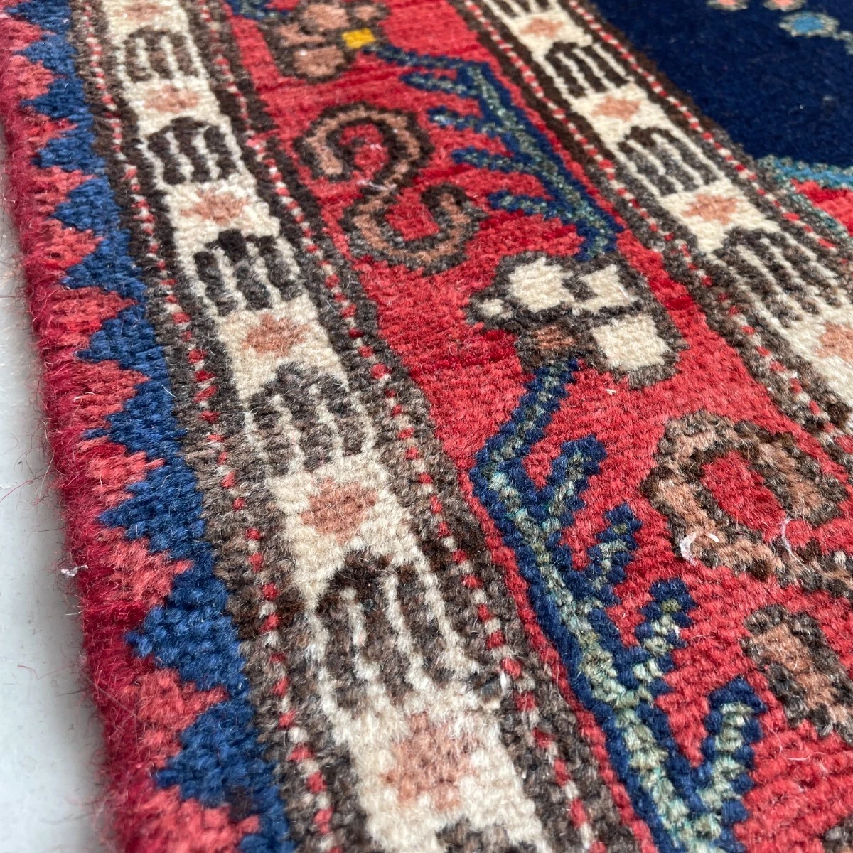 Old Persian Hamadan Rug c. 1970