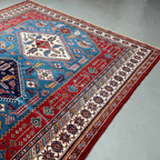 303 x 216 cm | Afghan Super Kazak Rug - Khorasan Rugs