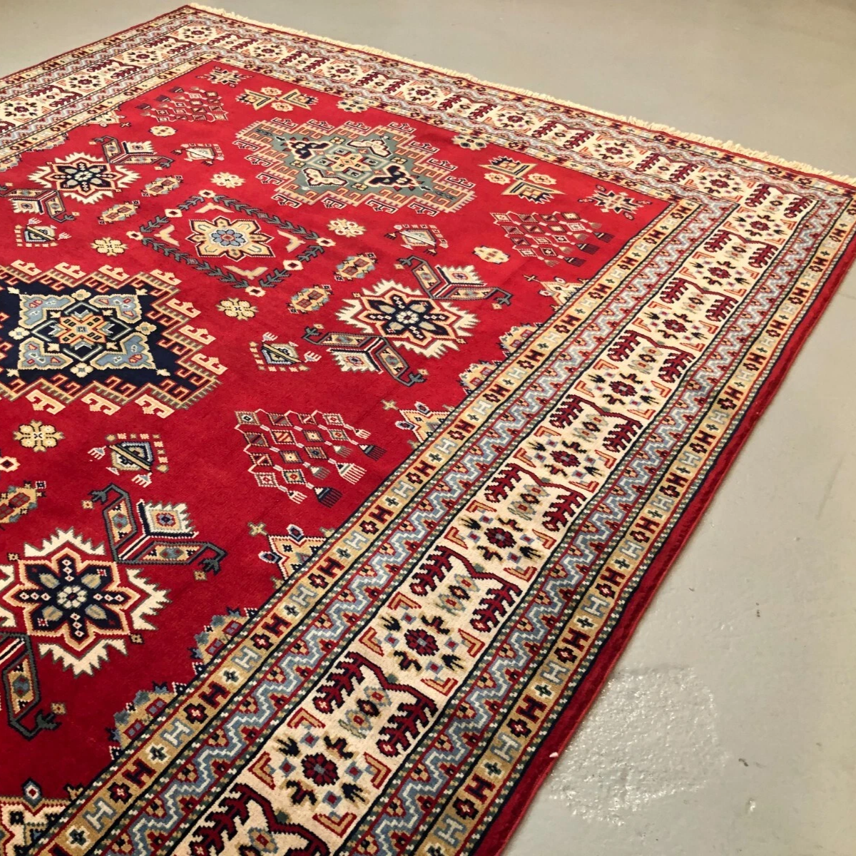 Afghan Super Kazak Rug