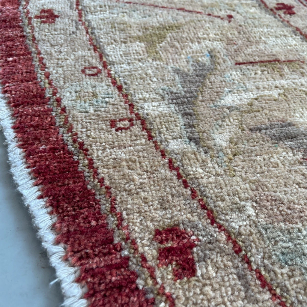 Afghan Ziegler Round Rug