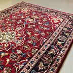 Old Persian Kashan Rug c. 1980