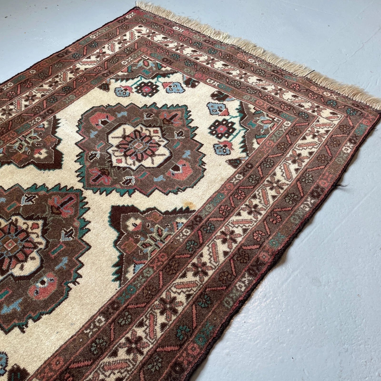 Afghan Herati Baluch Rug (Old 1980)