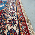303 x 216 cm | Afghan Super Kazak Rug - Khorasan Rugs