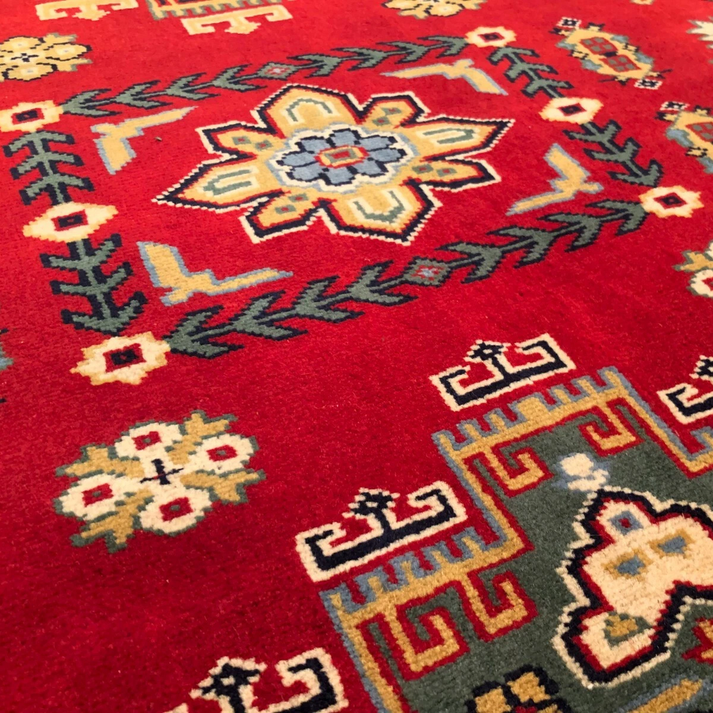 Afghan Super Kazak Rug