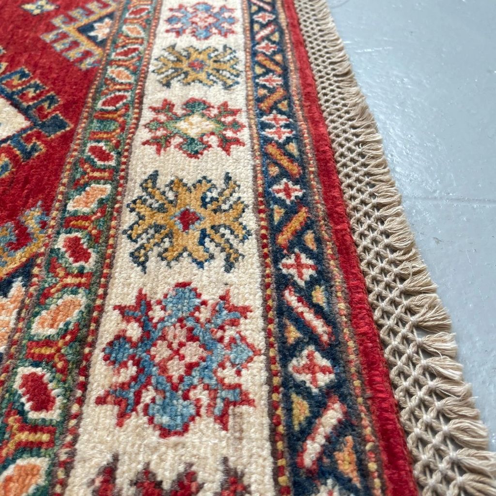 Afghan Fine Super Kazak Rug