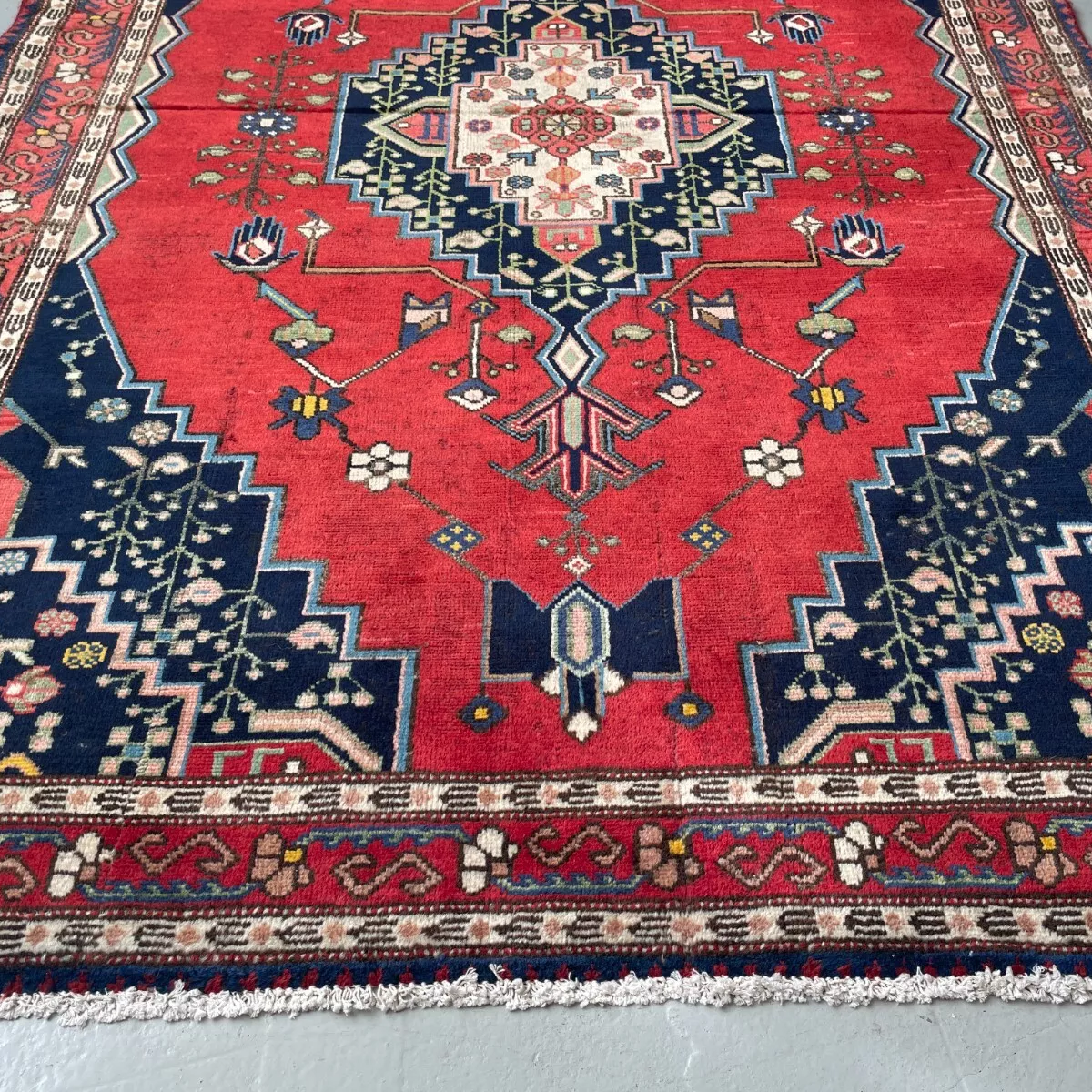 Old Persian Hamadan Rug c. 1970