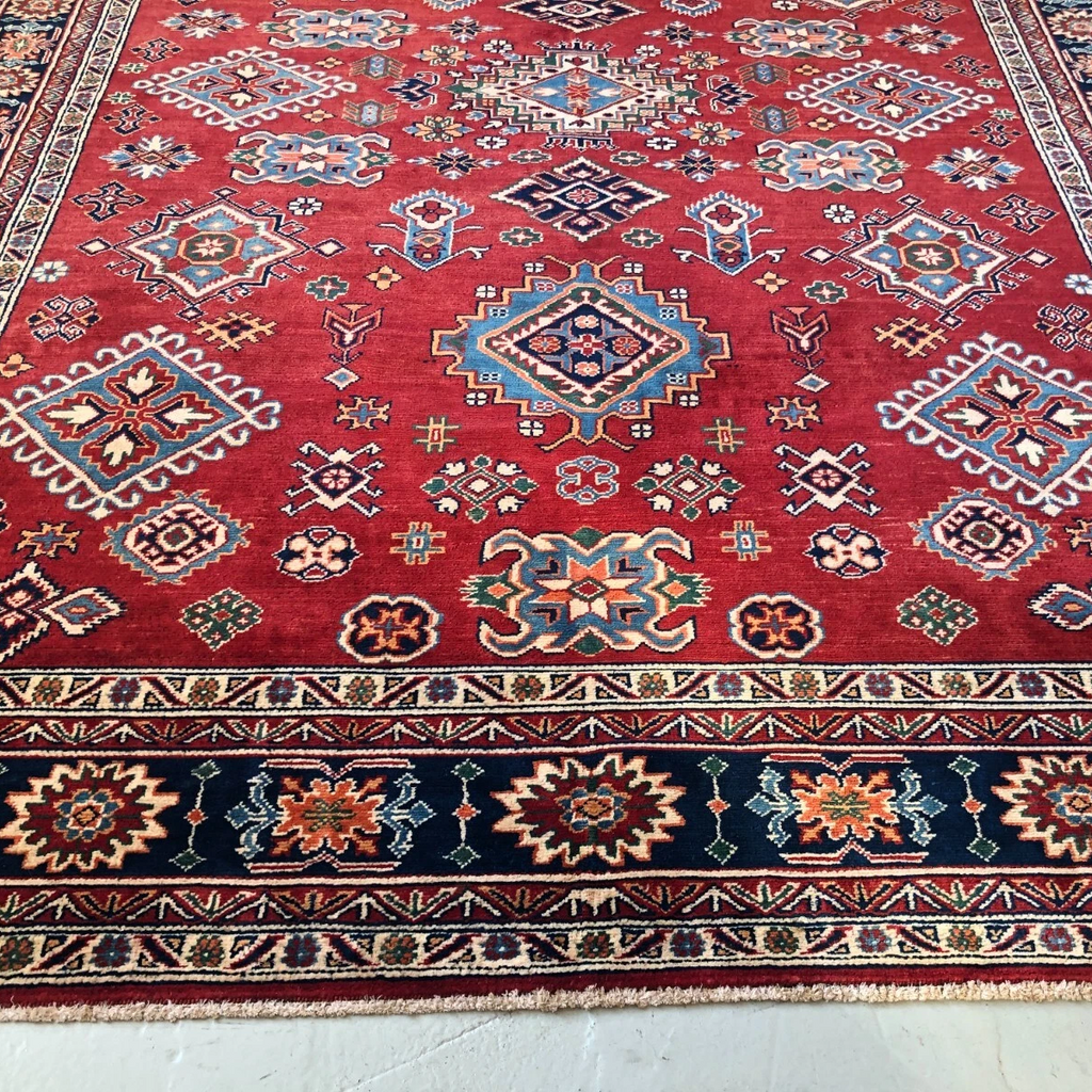Afghan Super Kazak Rug