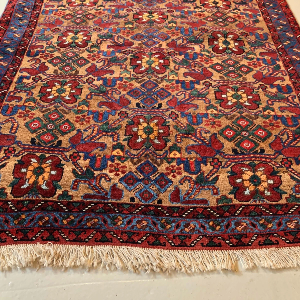 Antique Persian Afshar Rug c.1900