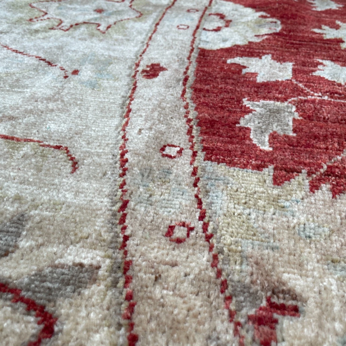 Afghan Ziegler Round Rug