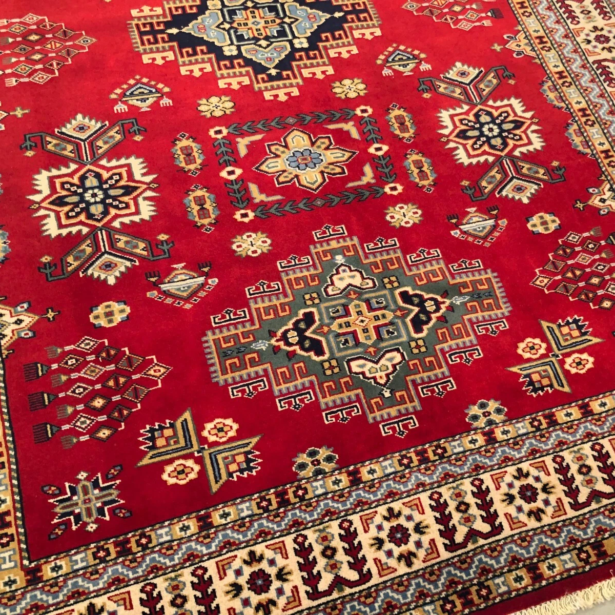 Afghan Super Kazak Rug