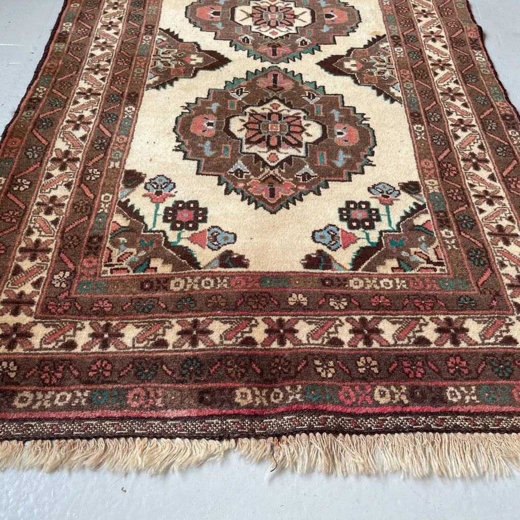 Afghan Herati Baluch Rug (Old 1980)