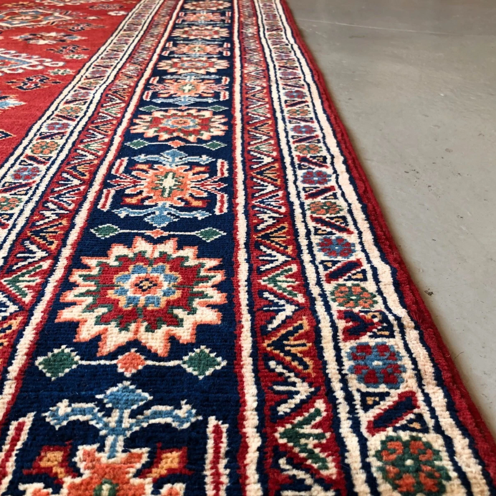 Afghan Super Kazak Rug