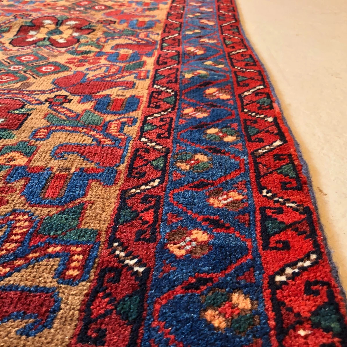 Antique Persian Afshar Rug c.1900