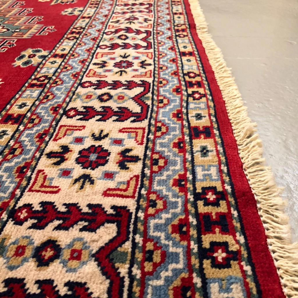 Afghan Super Kazak Rug