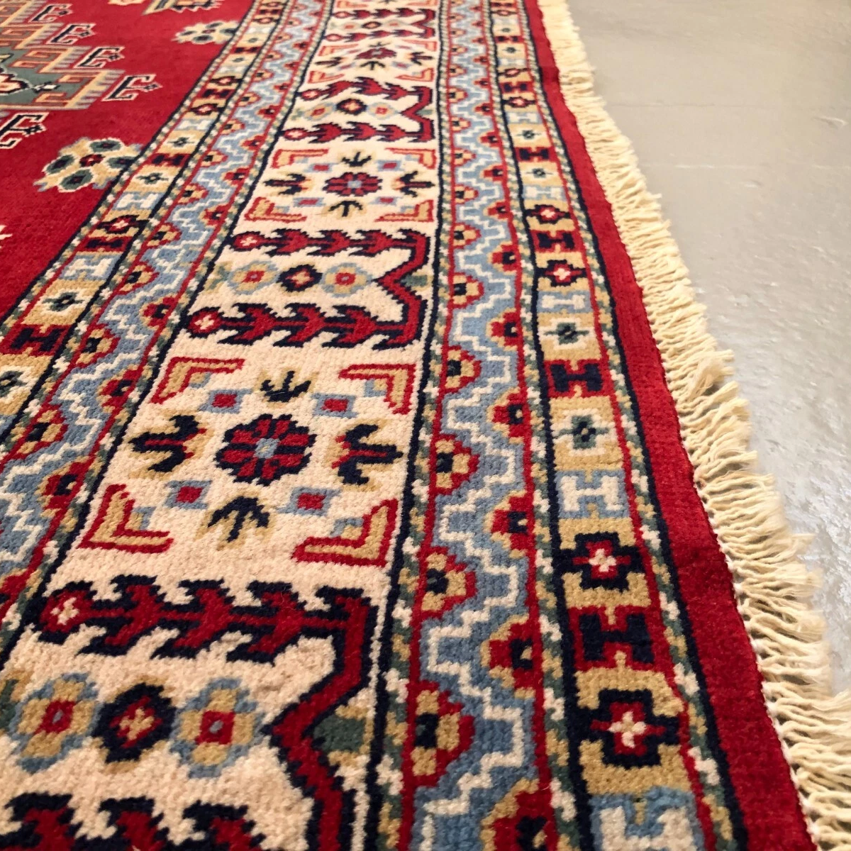 Afghan Super Kazak Rug