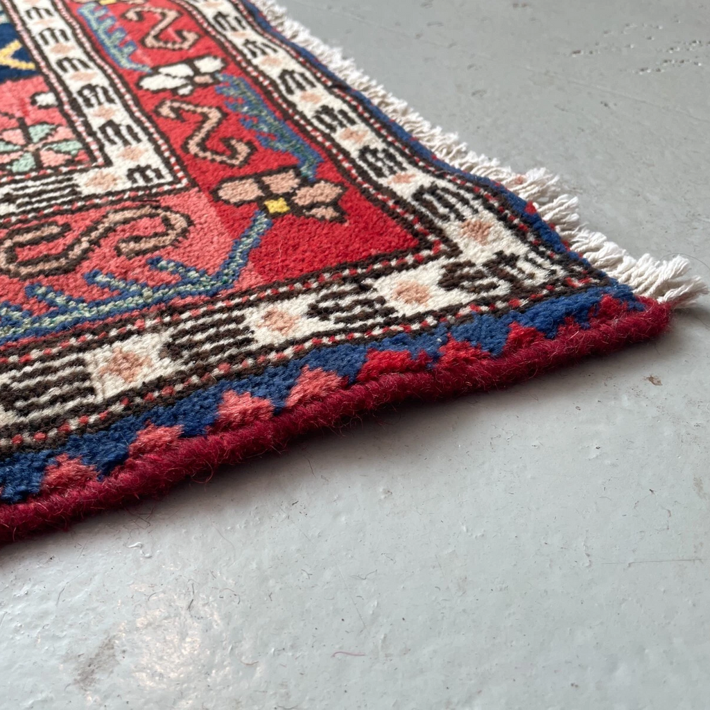 Old Persian Hamadan Rug c. 1970