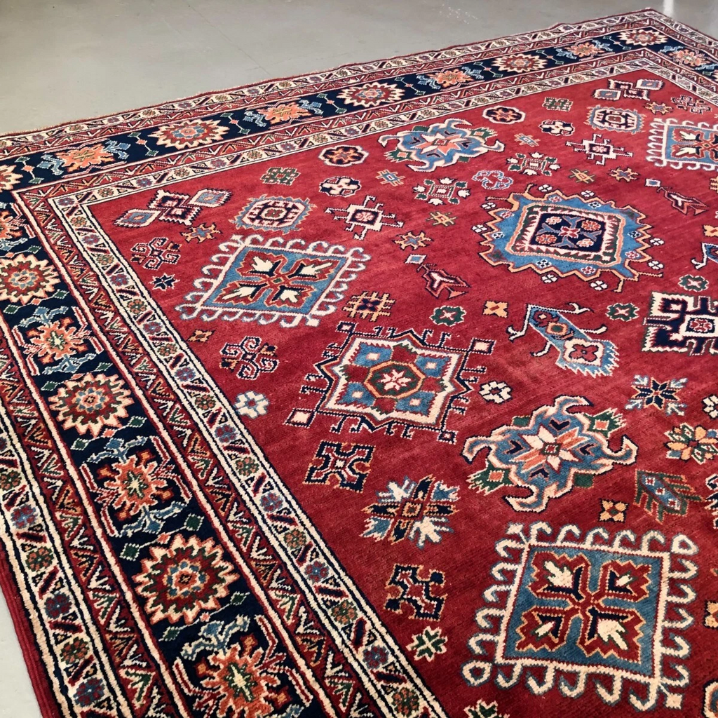 Afghan Super Kazak Rug