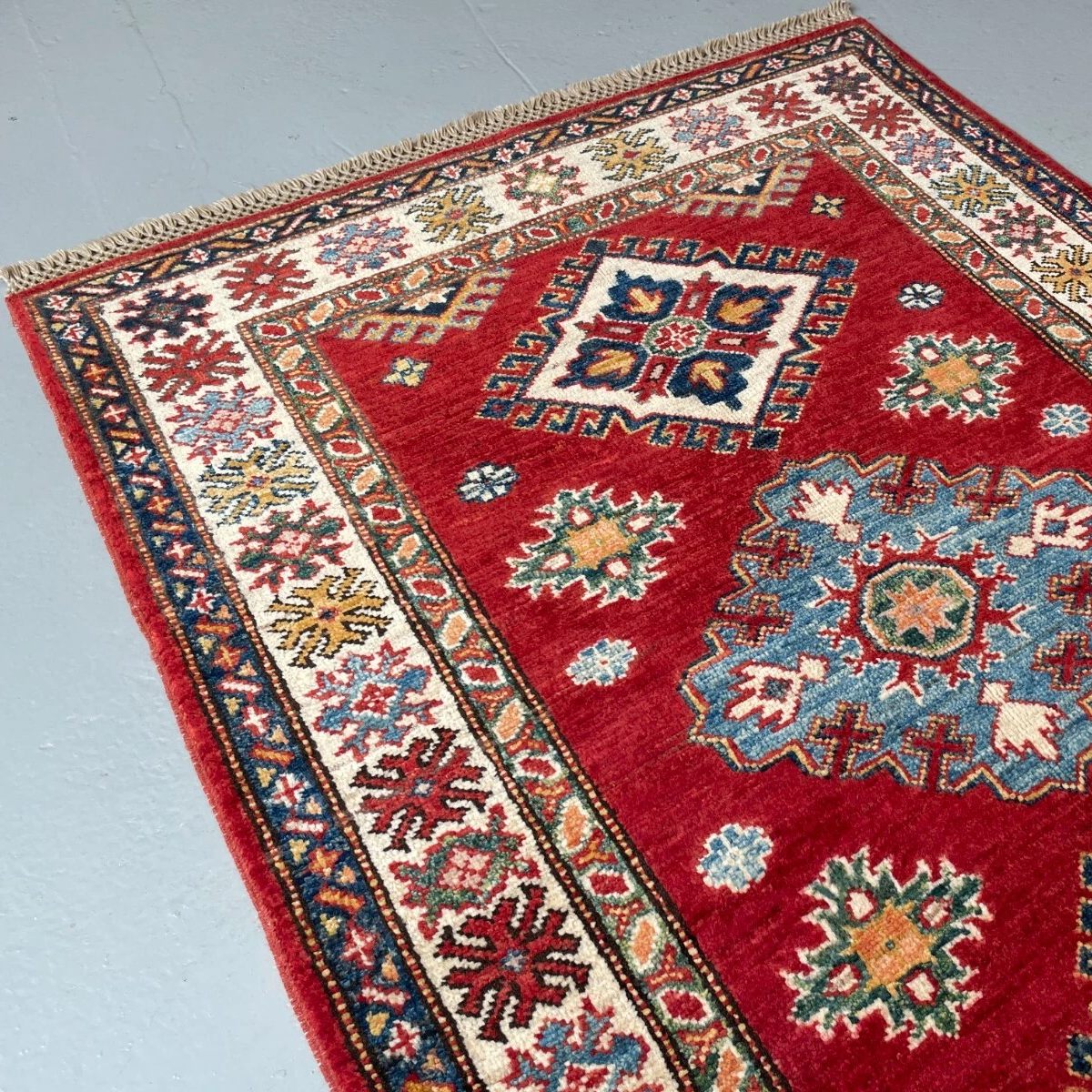 Afghan Fine Super Kazak Rug
