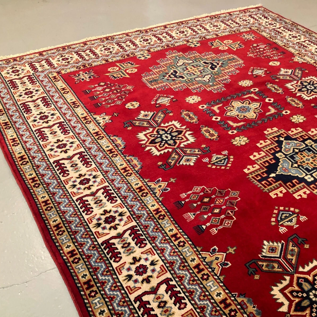 Afghan Super Kazak Rug