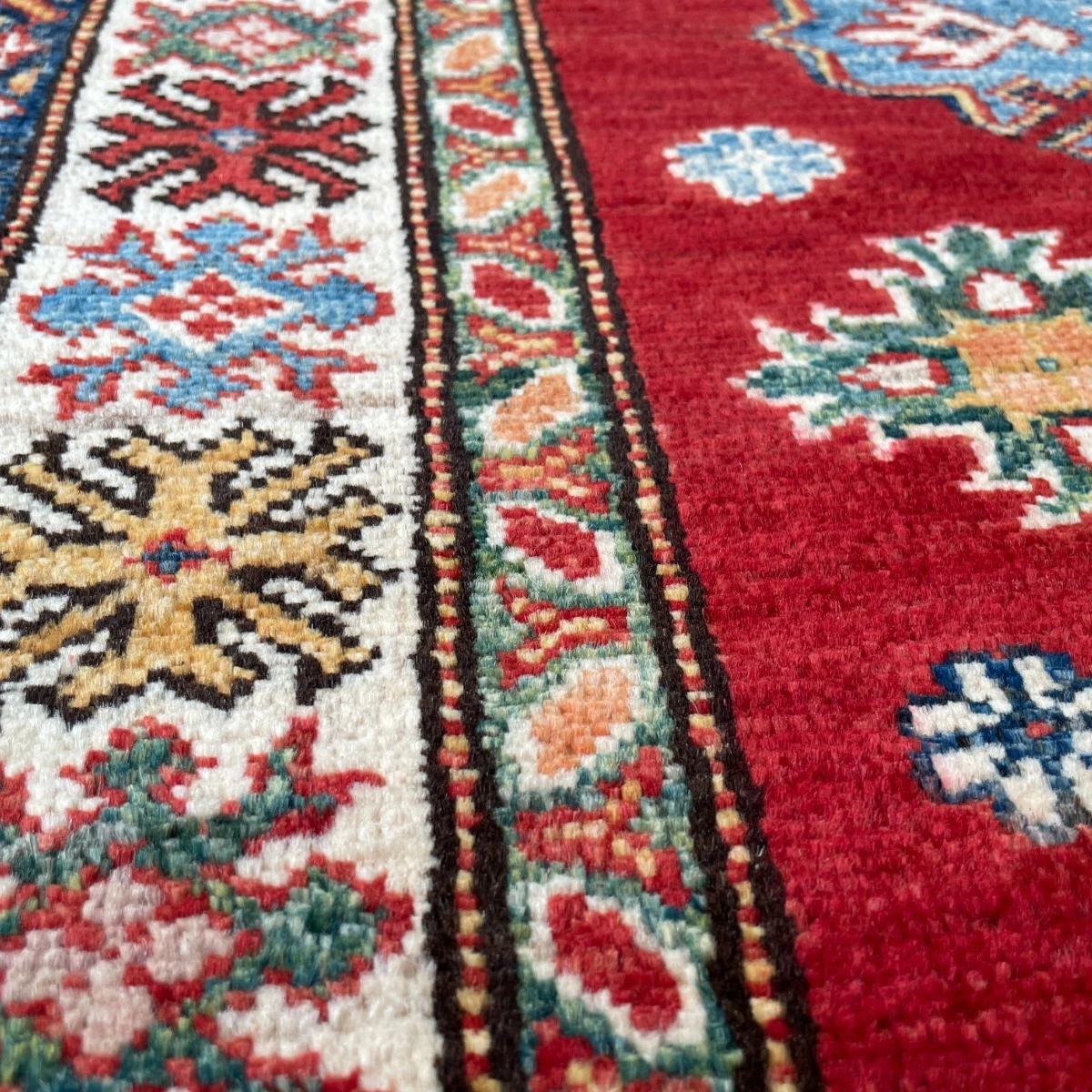 Afghan Fine Super Kazak Rug