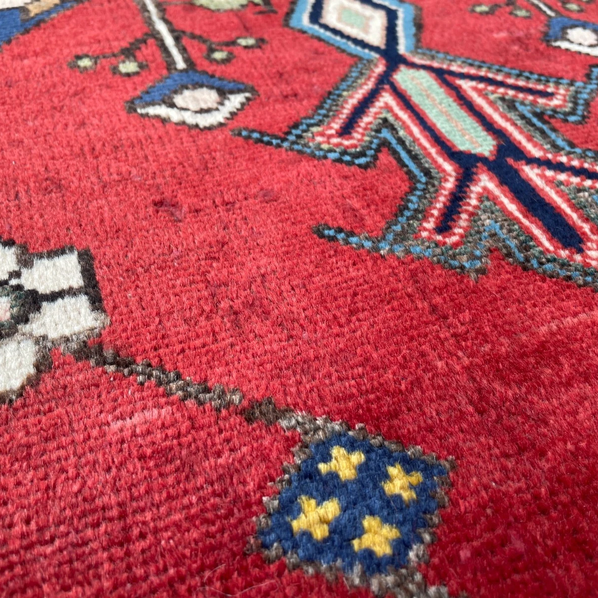 Old Persian Hamadan Rug c. 1970