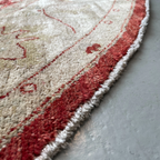 Afghan Ziegler Round Rug