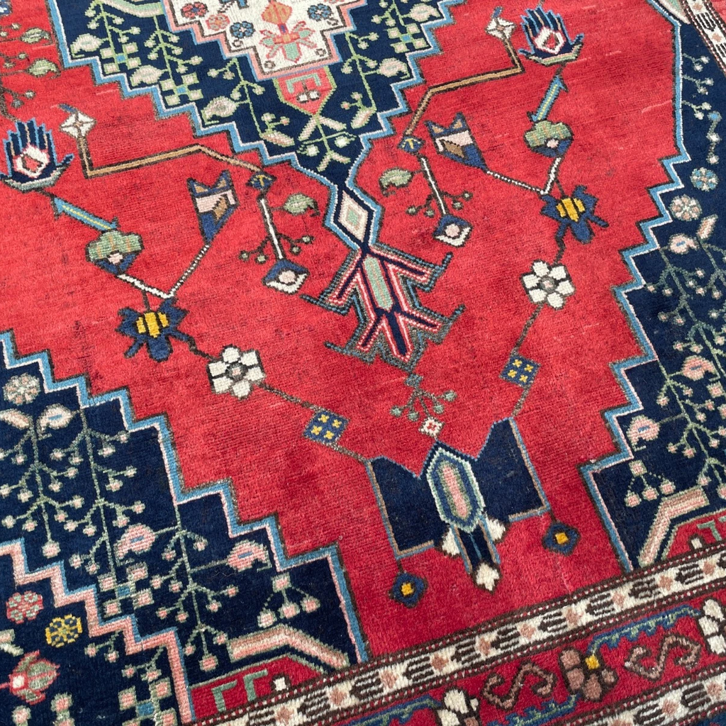 Old Persian Hamadan Rug c. 1970