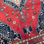Old Persian Hamadan Rug c. 1970