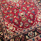 Old Persian Kashan Rug c. 1980