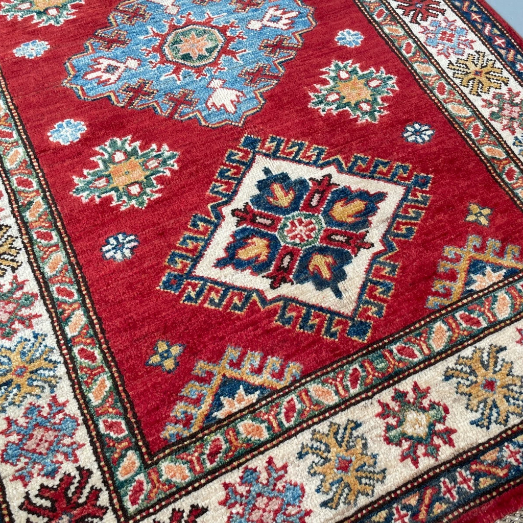 Afghan Fine Super Kazak Rug