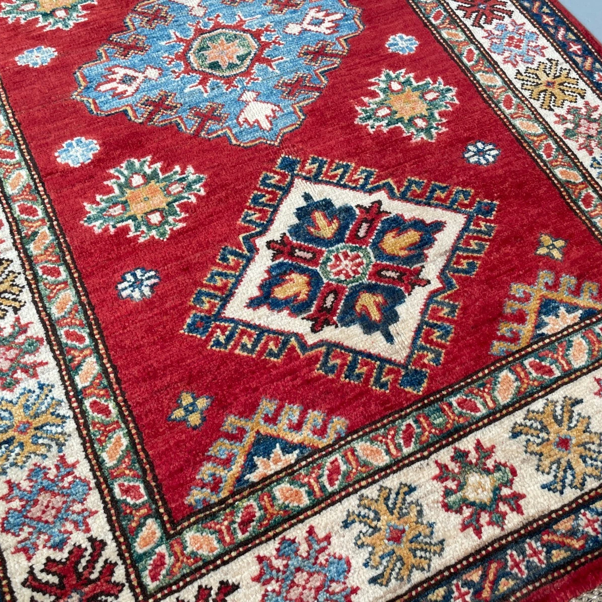 Afghan Fine Super Kazak Rug