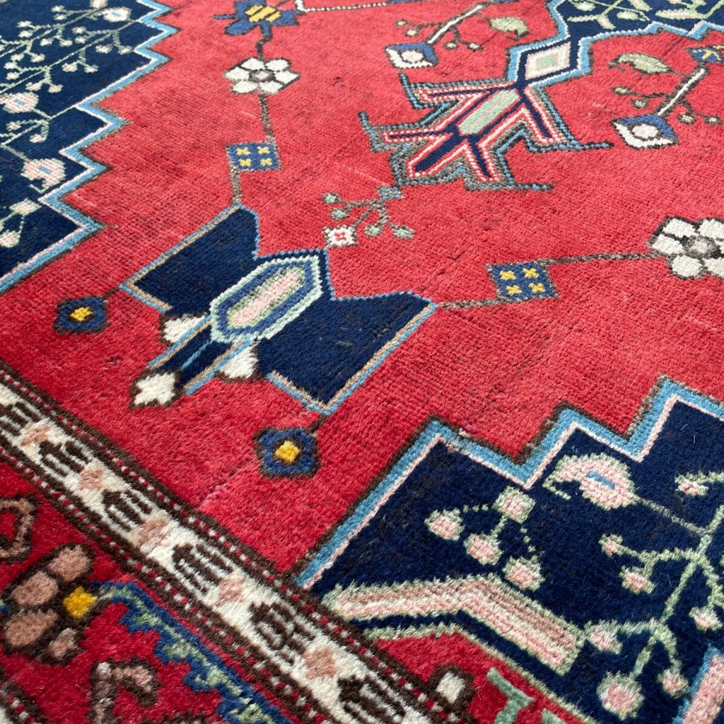 Old Persian Hamadan Rug c. 1970