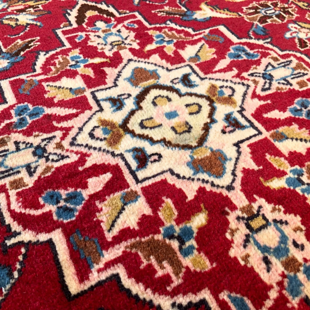 Old Persian Kashan Rug c. 1980