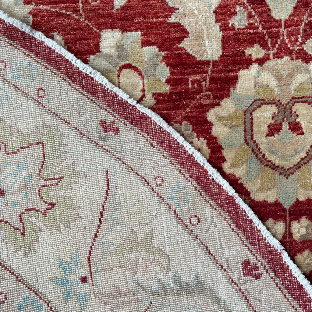 Afghan Ziegler Round Rug