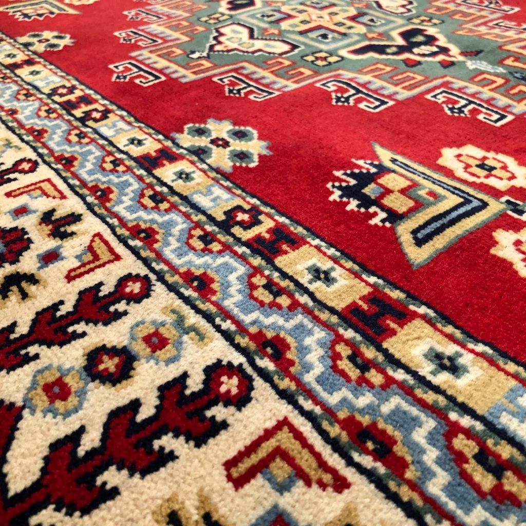Afghan Super Kazak Rug
