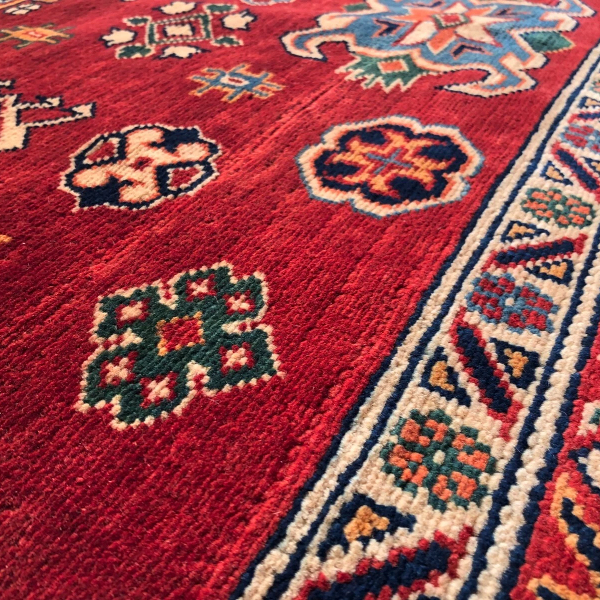 Afghan Super Kazak Rug