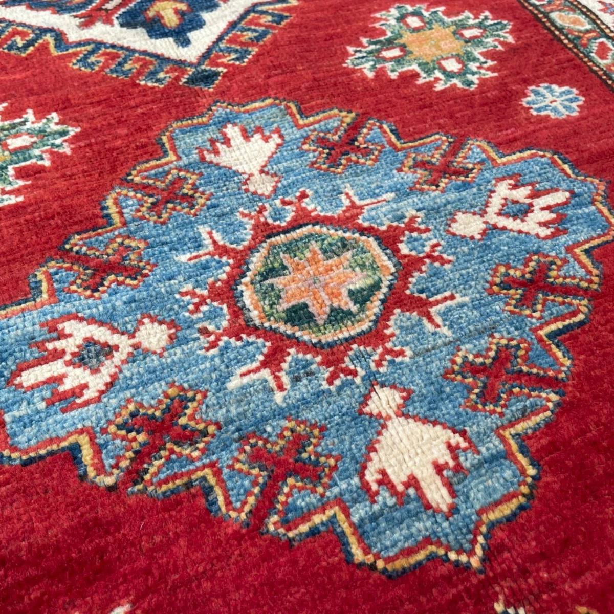 Afghan Fine Super Kazak Rug
