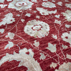 Afghan Ziegler Round Rug