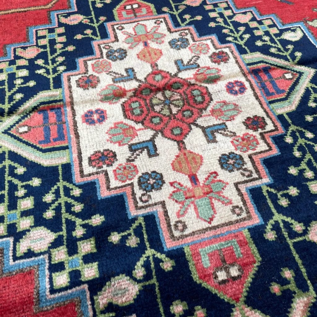 Old Persian Hamadan Rug c. 1970