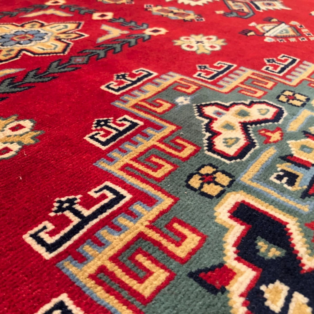 Afghan Super Kazak Rug