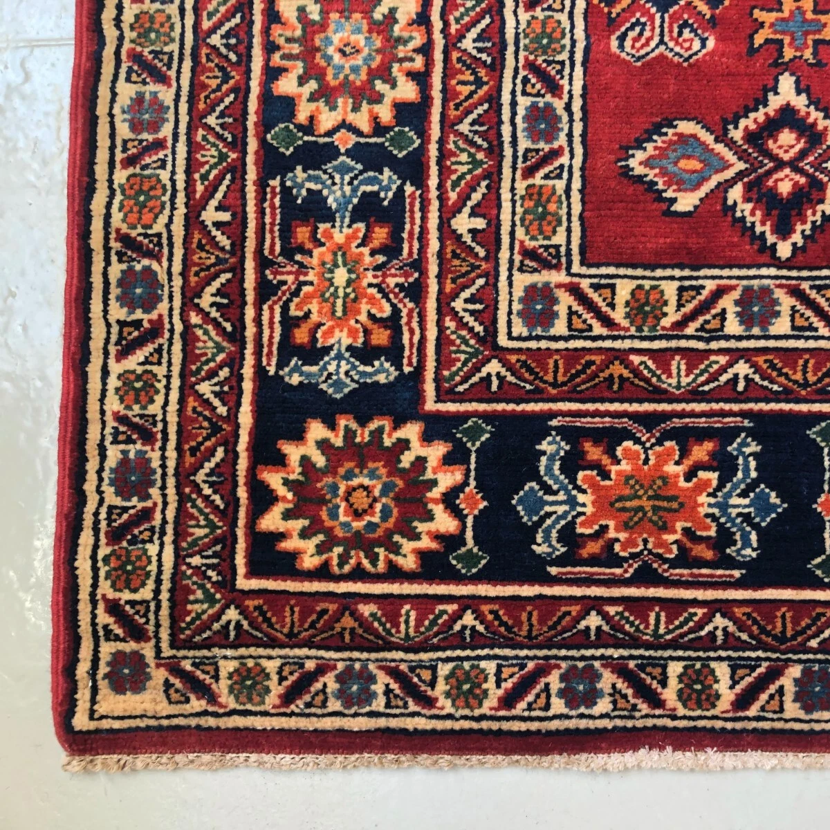 Afghan Super Kazak Rug
