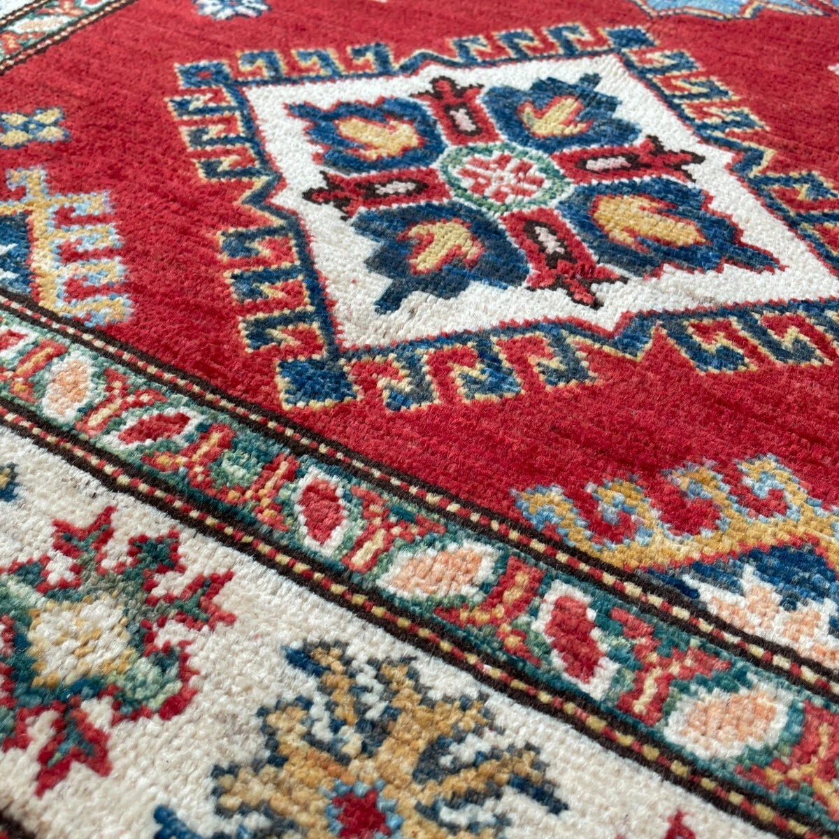 Afghan Fine Super Kazak Rug