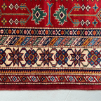 303 x 216 cm | Afghan Super Kazak Rug - Khorasan Rugs