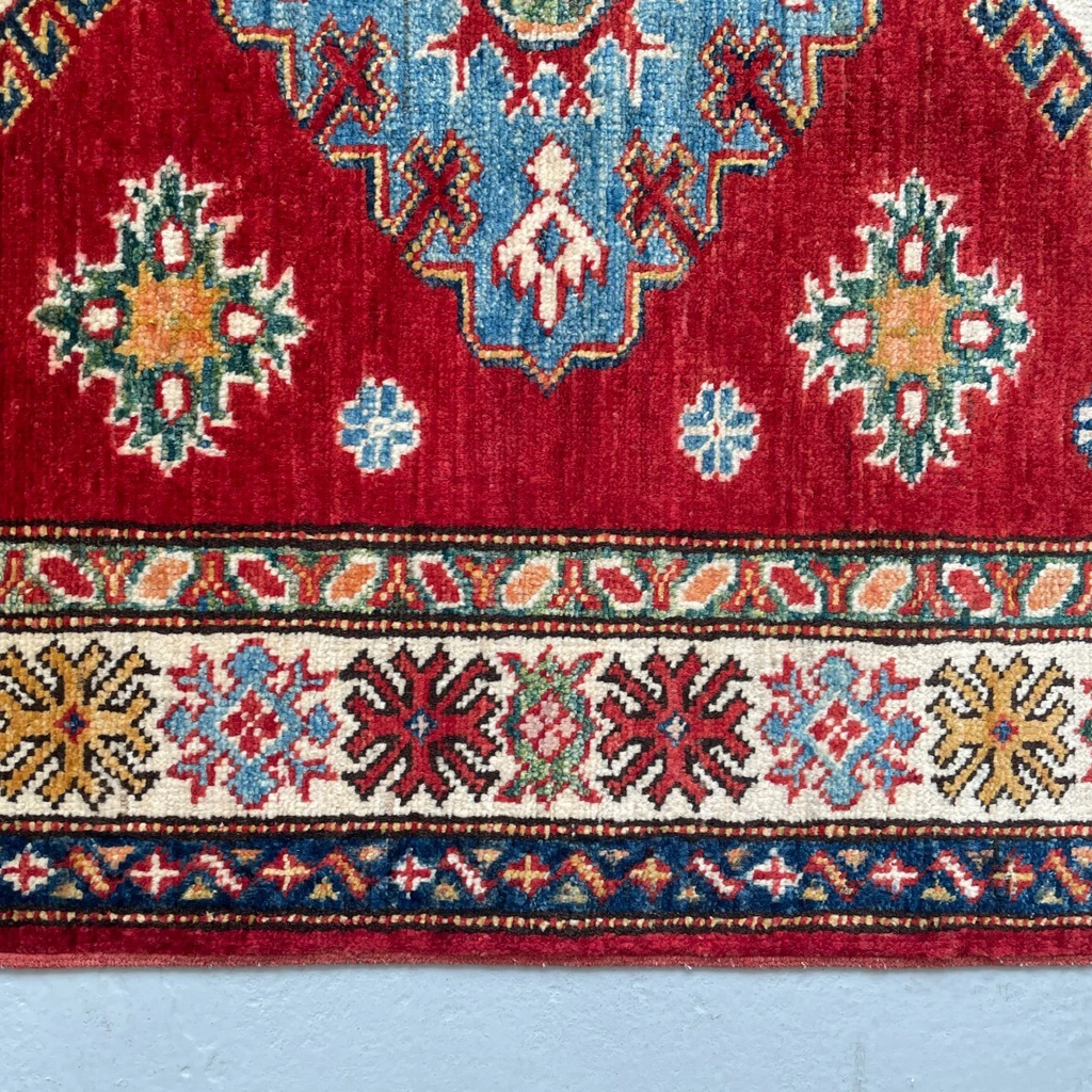 Afghan Fine Super Kazak Rug