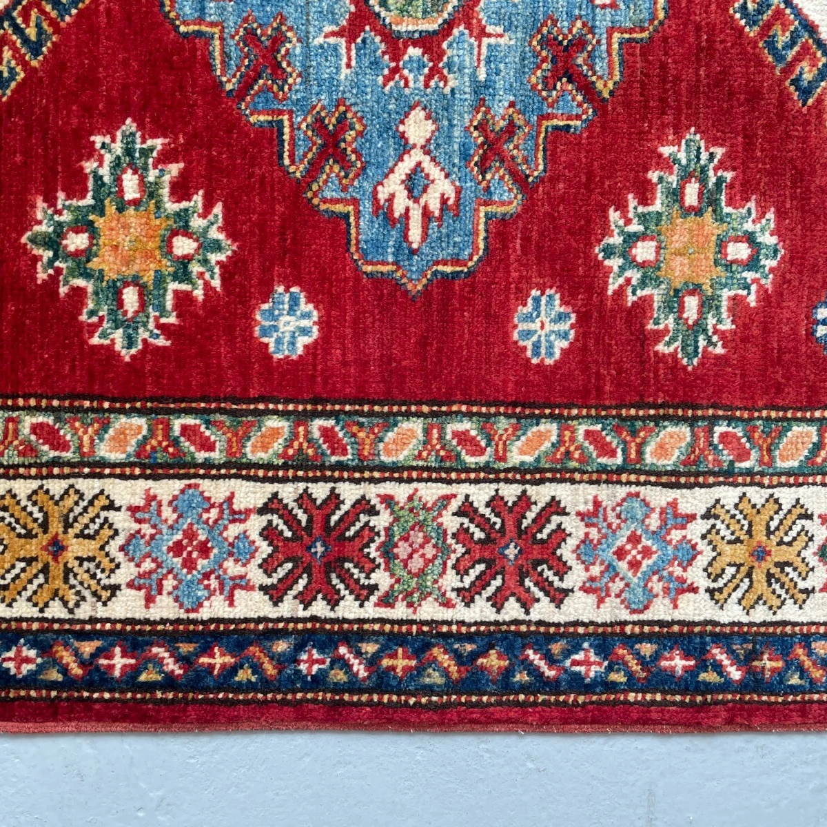 Afghan Fine Super Kazak Rug